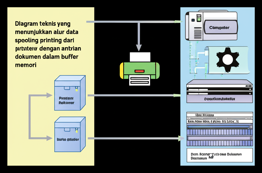 Memahami Spooling Printing dan Perannya dalam Efisiensi Proses Cetak